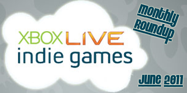 XBLIG Monthly Roundup Banner June