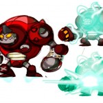 Awesomenauts Clunk Concept Art