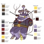 Awesomenauts Contractor Concept Art