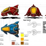 Awesomenauts Small Spaceships Concept Art
