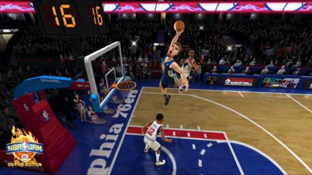 NBA Jam On Fire Home Edition