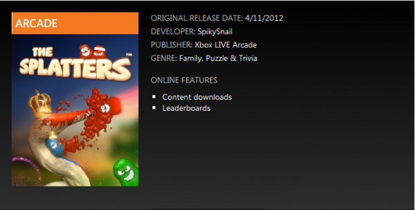 The Splatters Release Date