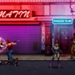 Double Dragon Neon Punch