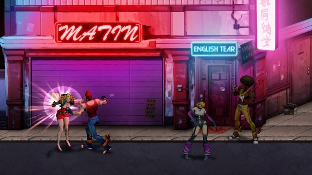 Double Dragon Neon Punch