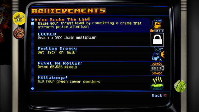 retroCR achievements