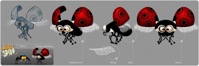 Flying Ladybug