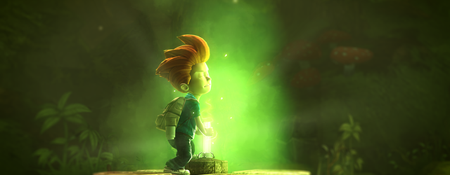 Max doesn't shoot things -- he imagines and draws them.